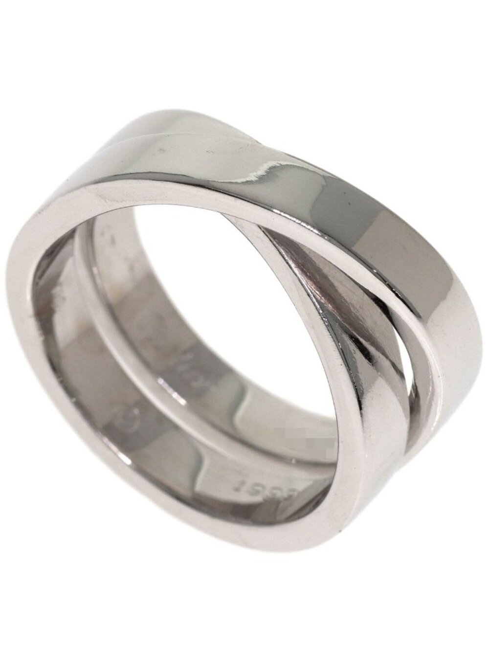 Cartier Paris Ring 57 18k White Gold